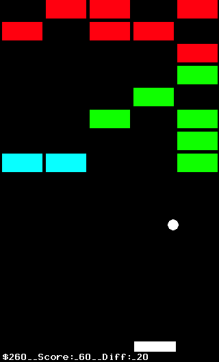 Screenshot 1 of Endless Brick Breaker Plus