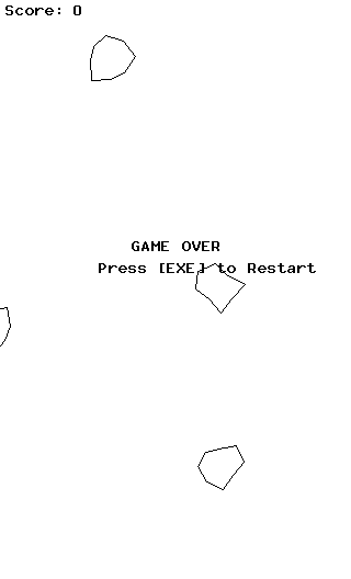 Screenshot 3 of Asteroids