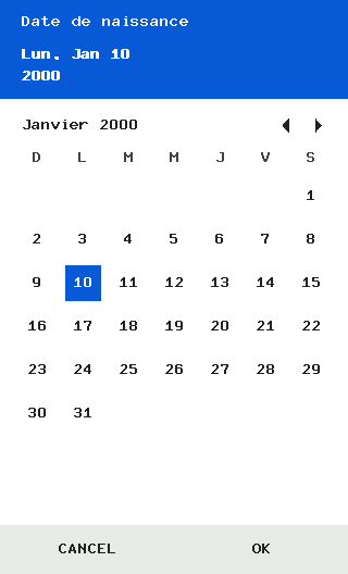 Screenshot 1 of CDateInput