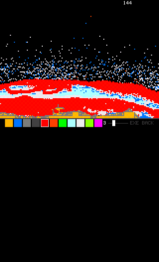 Falling Sand Sim screenshot