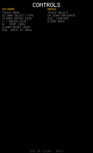 Falling Sand Sim screenshot