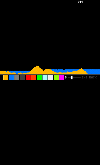 Falling Sand Sim screenshot